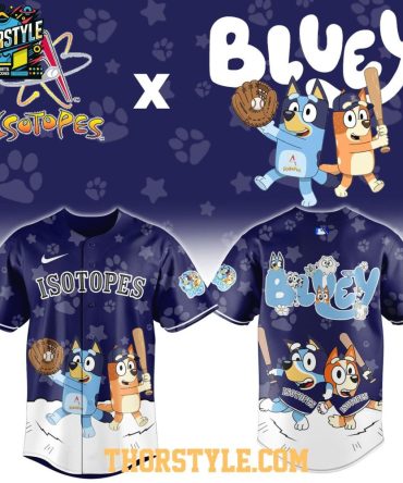 Albuquerque Isotopes Bluey Night 2026 Minor Game Baseball Jersey