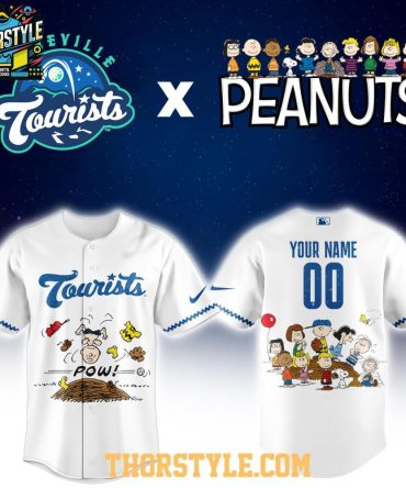 Asheville Tourists Peanuts Night 2026 Minor League Personalized Jersey