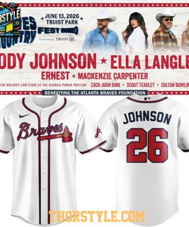 Atlanta Braves X Cody Johnson Braves Country Fest 2026 Baseball Jersey
