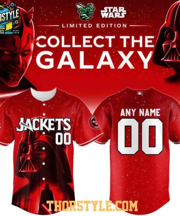 Augusta Greenjackets X Star Wars Night 2026 Personalized Baseball Jersey