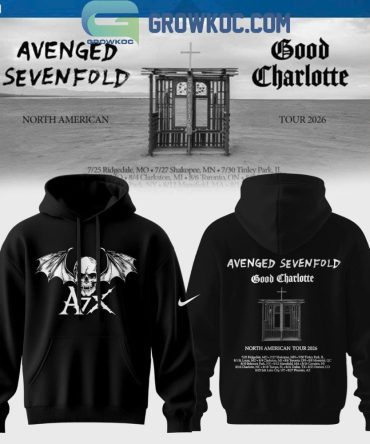 Avenged Sevenfold & Good Charlotte 2026 North American Tour Hoodie T-Shirt