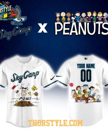 Beloit Sky Carp Peanuts Night 2026 Minor League Personalized Jersey