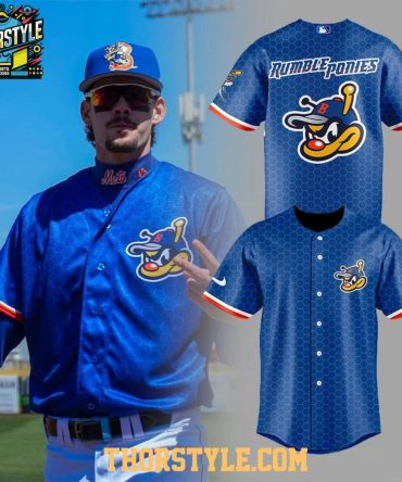 Binghamton Rumble Ponies Home Threads 2026 Binghamton Mets Baseball Jersey