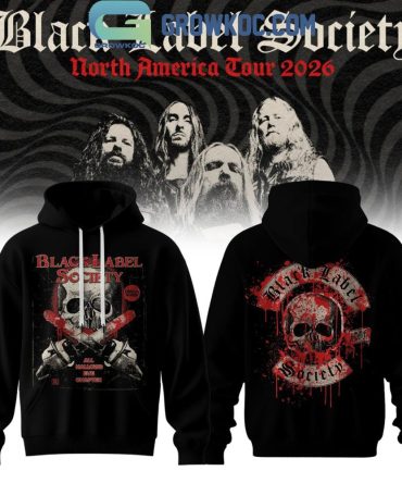 Black Label Society North America Tour 2026 Hoodie T-Shirt
