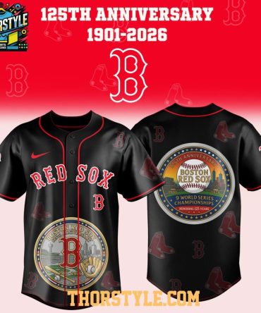Boston Red Sox 125Th Anniversary Celebration Night 2026 Baseball Jersey