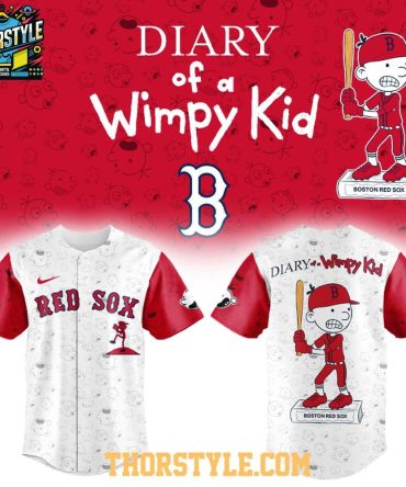 Boston Red Sox X Diary Of A Wimpy Kid Baseball Night 2026 Jersey