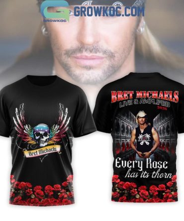 Bret Michaels Every Rose Has Uts Thorn T-Shirt