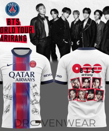 Bts World Tour Arirang X Psg Signature Jersey