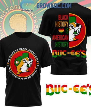 Buc-Ee'S Black Month 100 Years T-Shirt