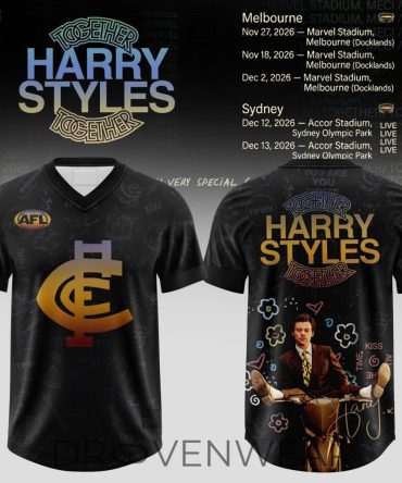 Carlton Blues Harry Styles Together Together Tour 2026 Football Jersey