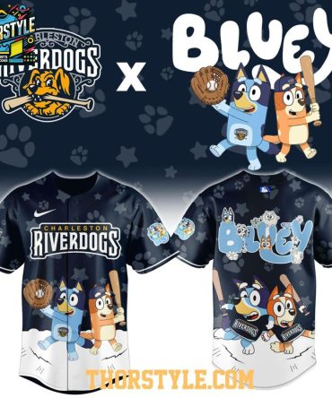Charleston Riverdogs Bluey Night 2026 Milb Game Baseball Jersey