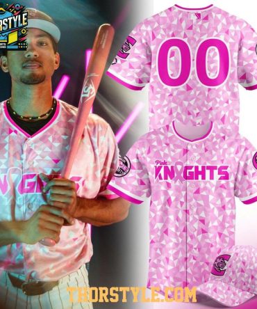 Charlotte Knights 2026 Pink In The Rink Personalized Baseball Jersey