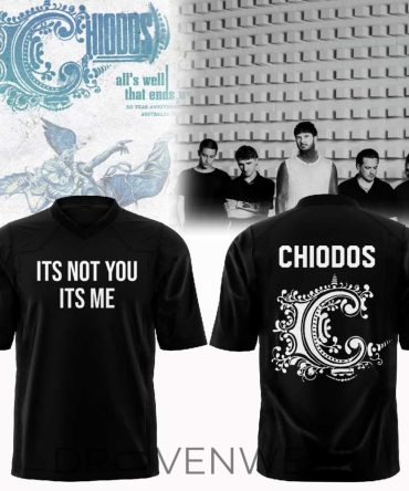 Chiodos It'S Not You, It'S Me Tour 2026 Football Jersey