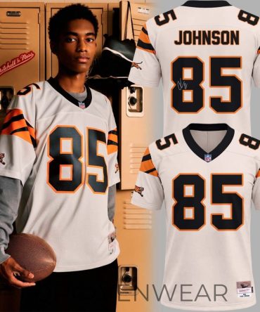 Cincinnati Bengals Chad Johnson 2001 Throwback Legacy Football Jersey