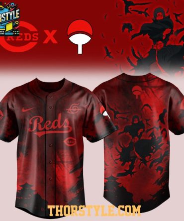 Cincinnati Reds X Naruto Night Of Itachi Uchiha 2026 Baseball Jersey