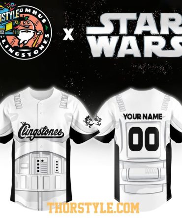 Columbus Clingstones Star Wars Night 2026 Personalized Baseball Jersey