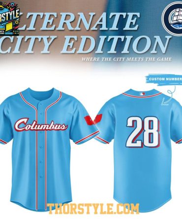 Columbus Clippers Alternate City Edition 2026 Personalized Baseball Jersey