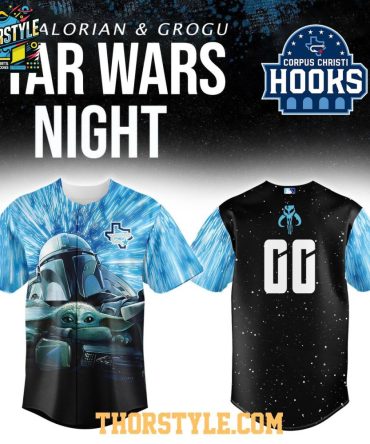 Corpus Christi Hooks X Star Wars Night Mandalorian & Grogu 2026 Jersey
