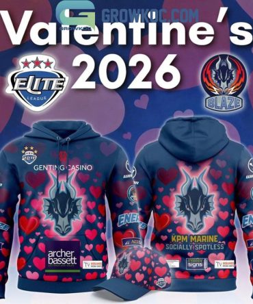 Coventry Blaze Valentine'S Day Hoodie