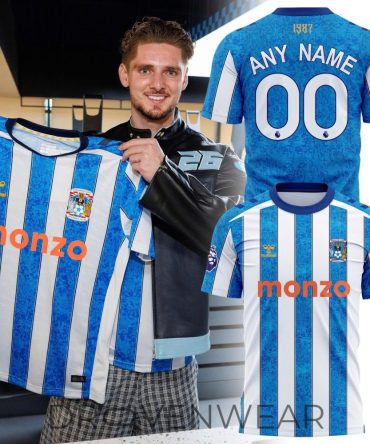 Coventry City Fc 2026/27 Soccer Jersey - Hummel Premier League Jersey