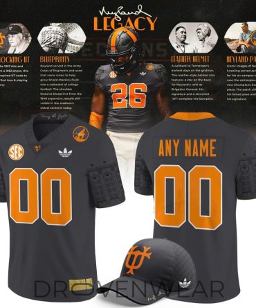 Custom Tennessee Volunteers Legacy Football Jersey - Custom Name & Number