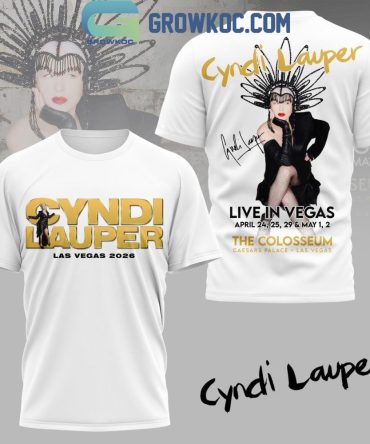 Cyndi Lauper Las Vegas 2026 T-Shirt