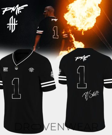 Dj Snake European Tour 2026 Black Football Style Jersey