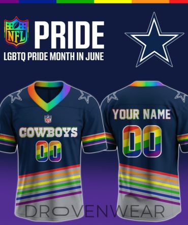 Dallas Cowboys Lgbtq Pride Heritage Limited Football Jersey