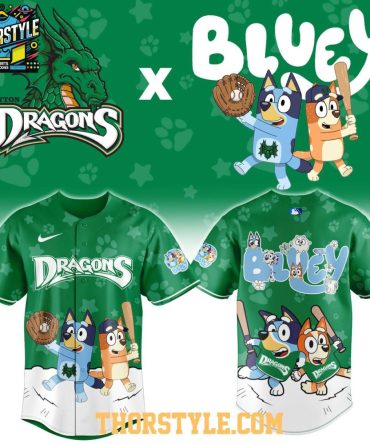Dayton Dragons Bluey Night 2026 Milb Game Baseball Jersey