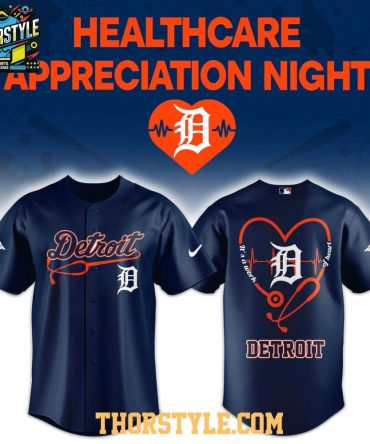 Detroit Tigers Healthcare Appreciation Night X Mlb Game 2026 Baseball Jersey