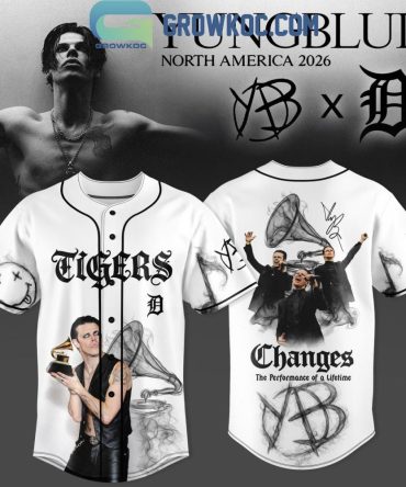 Detroit Tigers X Yungblud North America 2026 Tour Jersey