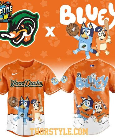 Down East Wood Ducks Bluey Night Game 2026 Milb League Baseball Jersey