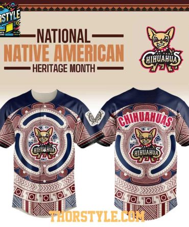 El Paso Chihuahuas Native American Heritage Night 2026 Custom Milb Jersey