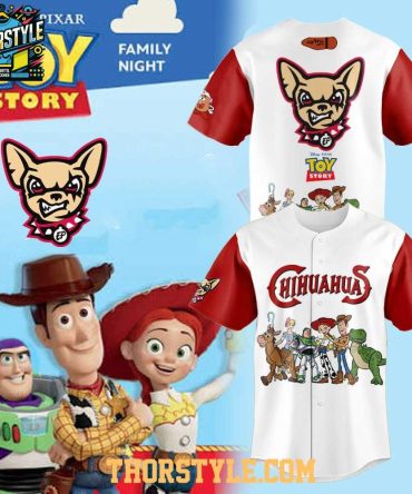 El Paso Chihuahuastoy Story 2026 They'Re Here Custom Baseball Jersey