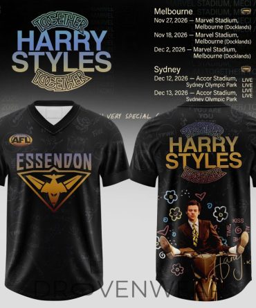 Essendon Fc Harry Styles Together Together Concert Football Jersey