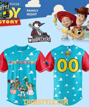 Fayetteville Woodpeckers X Toy Story Night Milb 2026 Personalized Baseball Jersey