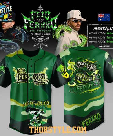 Ferxxo Falxo X El Mano A Mano Del Ano 2026 Tour Baseball Jersey
