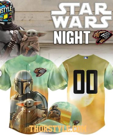 Fresno Grizzlies 2026 Star Wars Night Baby Yoda Personalized Baseball Jersey