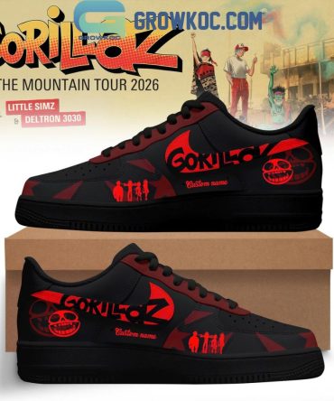Gorillaz The Mountain Tour 2026 Air Force 1 Shoes