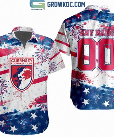 Guernsey Football Club Independence Day 4Th Of July Hawaiian Shirt