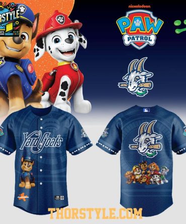 Hartford Yard Goats Paw Patrol Adventure 2026 Night Personalized Milb Jersey