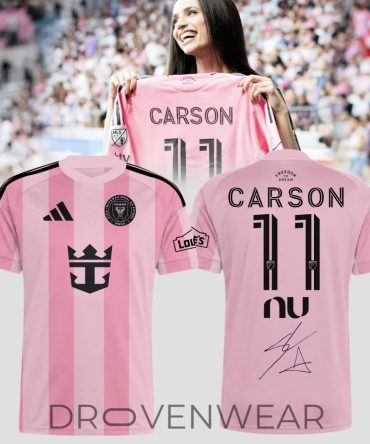 Inter Miami X Carson Limited Edition Football Jersey