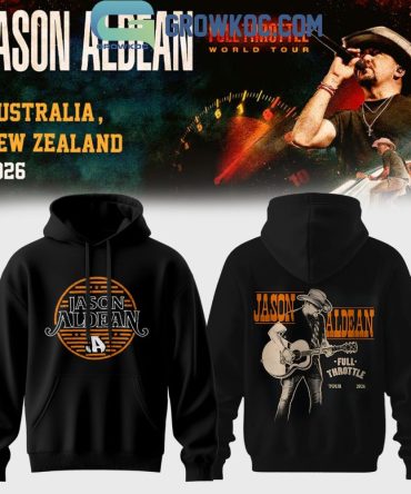 Jason Aldean Full Throttle World Tour 2026 Hoodie T-Shirt