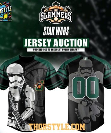 Joliet Slammers Star Wars Night 2026 Of Dark Force Personalized Baseball Jersey