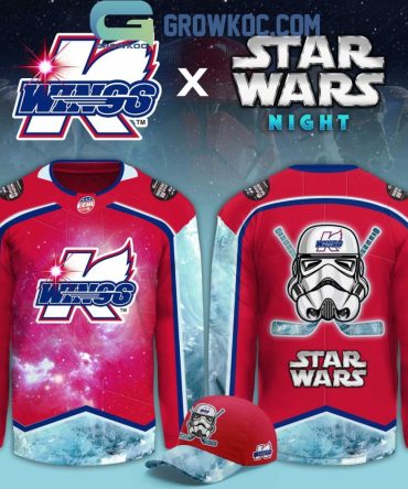 Kalamazoo Wings Star Wars Night Echl Hockey Jersey