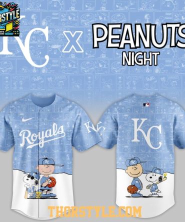 Kansas City Royals Peanuts Game Night 2026 Classic Baseball Jersey