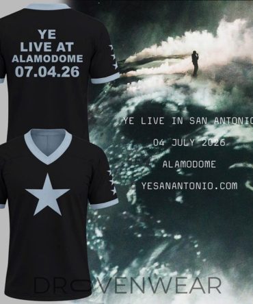 Kanye West San Antonio Event Limited Black Baseball Jersey