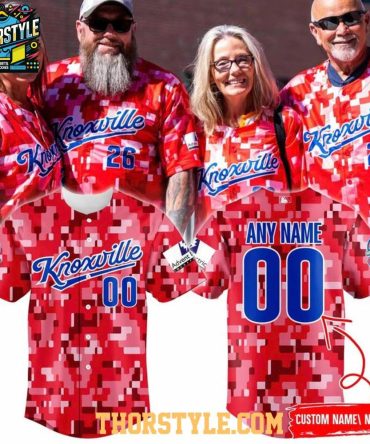 Knoxville Smokies Military Appreciation Night 2026 Personalized Baseball Jersey