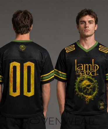 Lamb Of God 2026 Gears Mesh Football Jersey