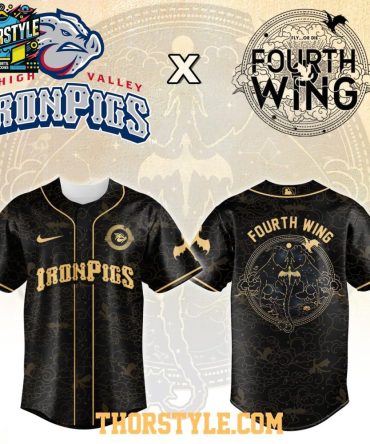 Lehigh Valley Ironpigs Fourth Wing Night 2026 Milb Game Jersey
